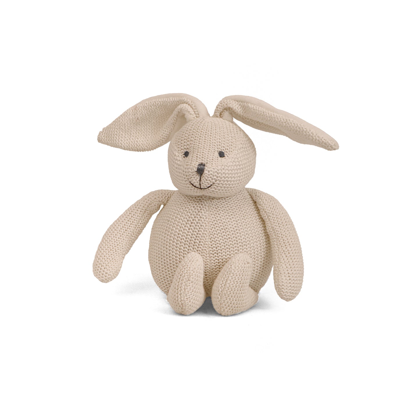 Peluche Conejo Tricot Basics Gris Beig 25 cm