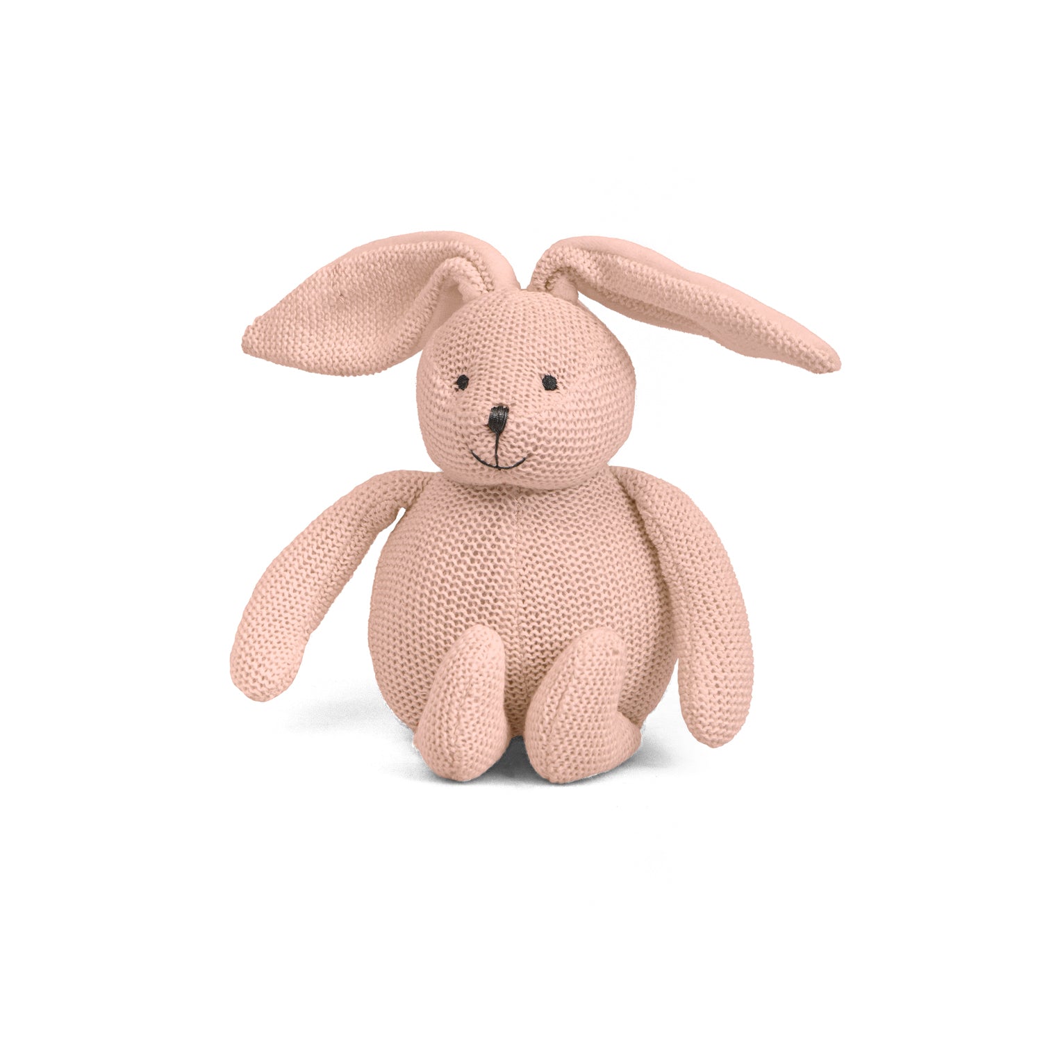 Peluche Conejo Tricot Basics Rosa Empolvado 25 cm
