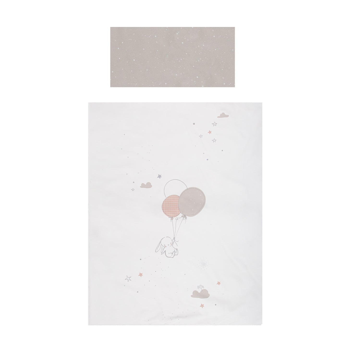 Funda nordica cuna + Funda almohada Jolie Lino 110X155