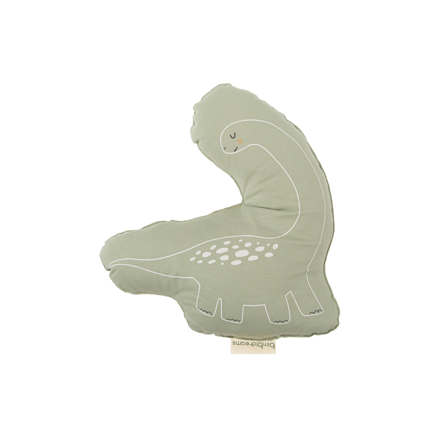 Cojín decorativo bebé Trex Blanco Verde 30x30