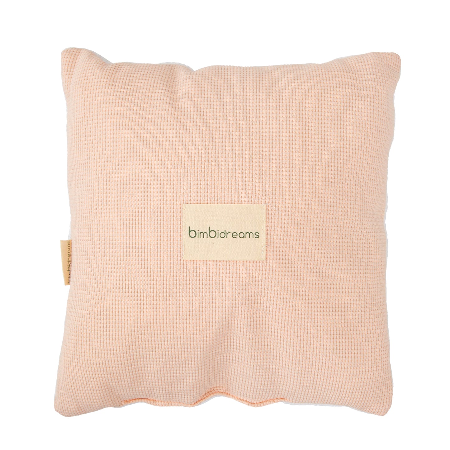 Cojín decorativo bebé Dafne Blanco Rosa 30x30