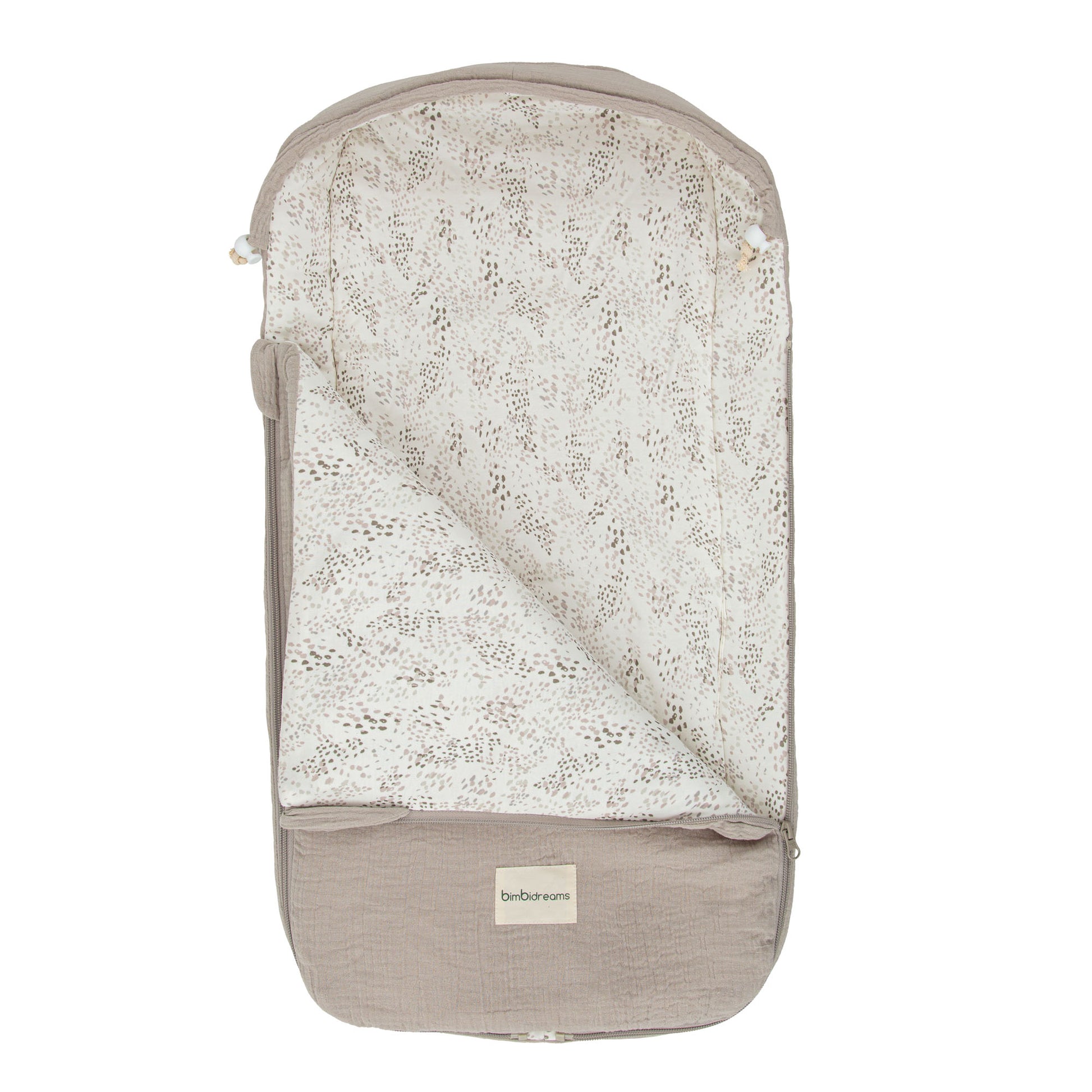 Saco moisés Dots Lino 35x72 3