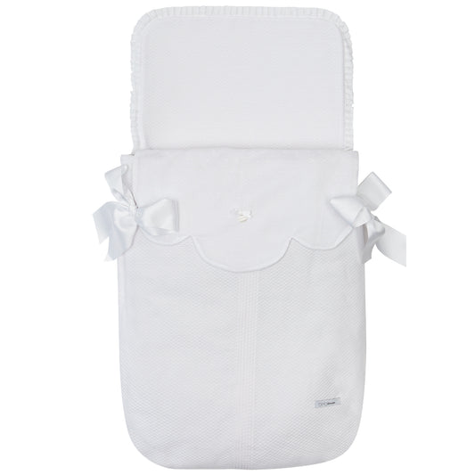 Saco moisés Toscana Blanco 35x75* 2