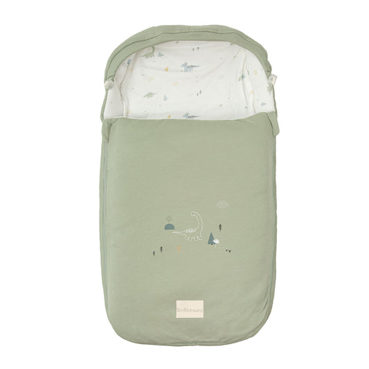 Saco moisés Trex Blanco Verde 35x72