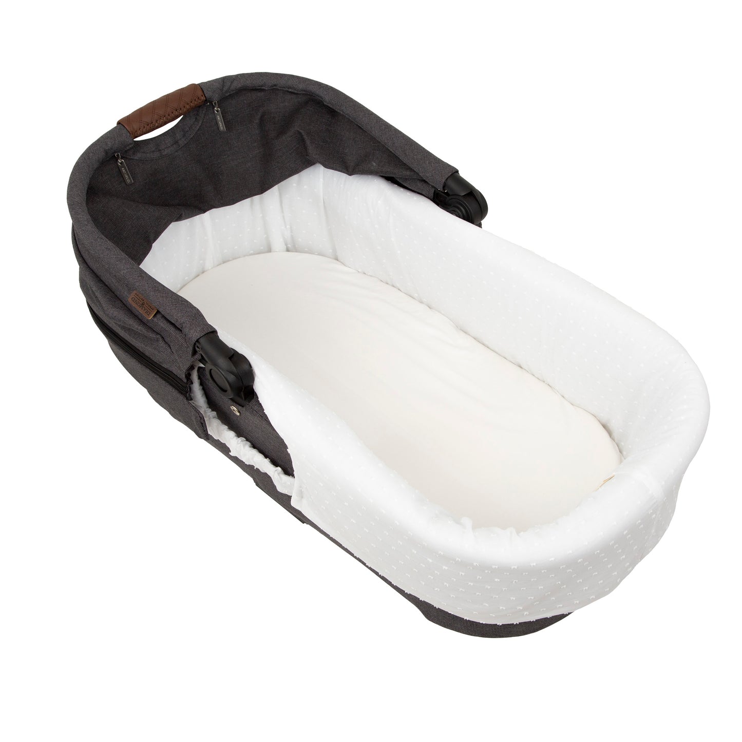 Funda interior capazo Plumeti Blanco Coche (40x80)