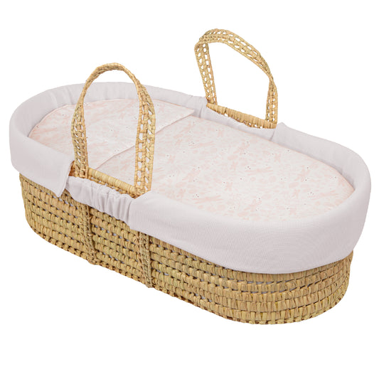 Funda interior capazo Waffle Blanco coche/capazo 40x80