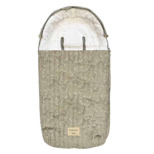 Saco Capazo con Capucha Isolda Verde 35x72