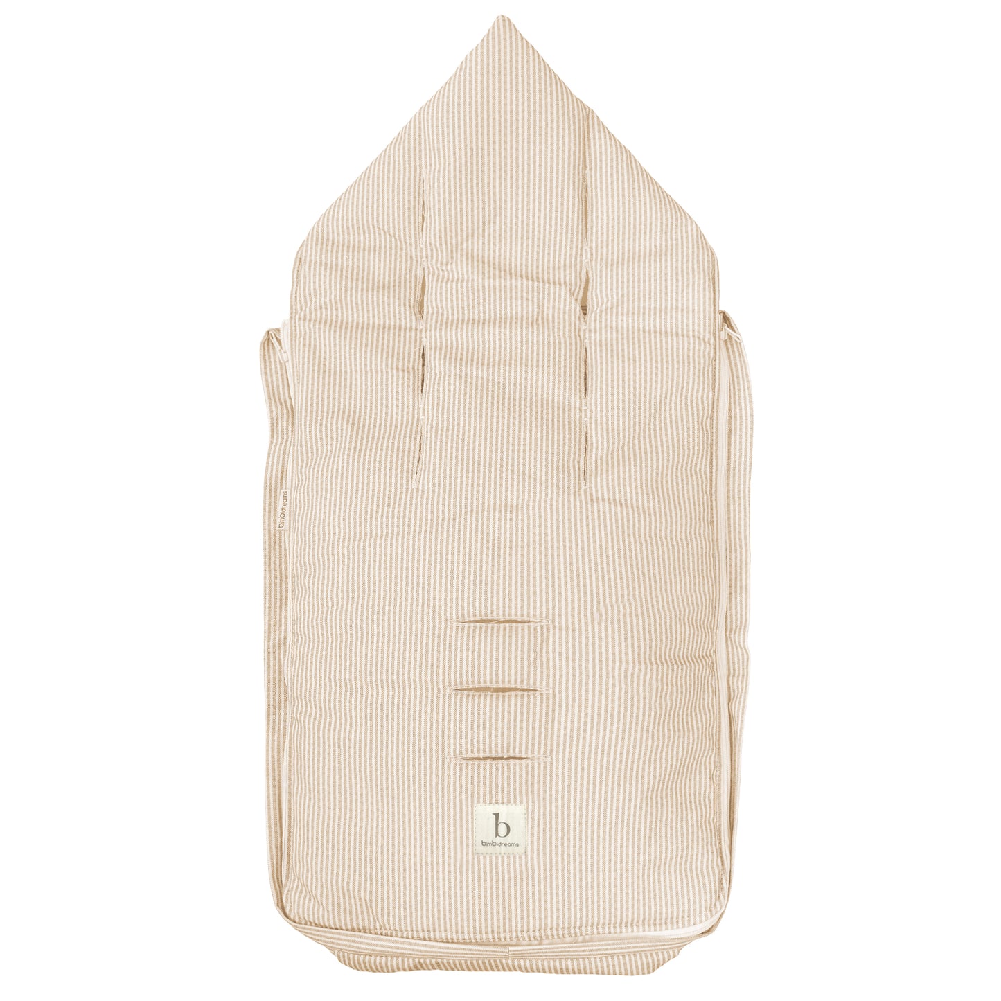 Saco Capazo con Capucha Veneto Blanco Lino