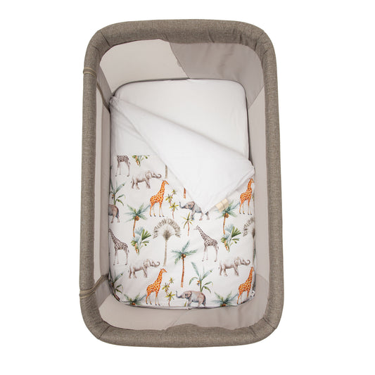 Funda Nórdica África Blanco 80x100 4