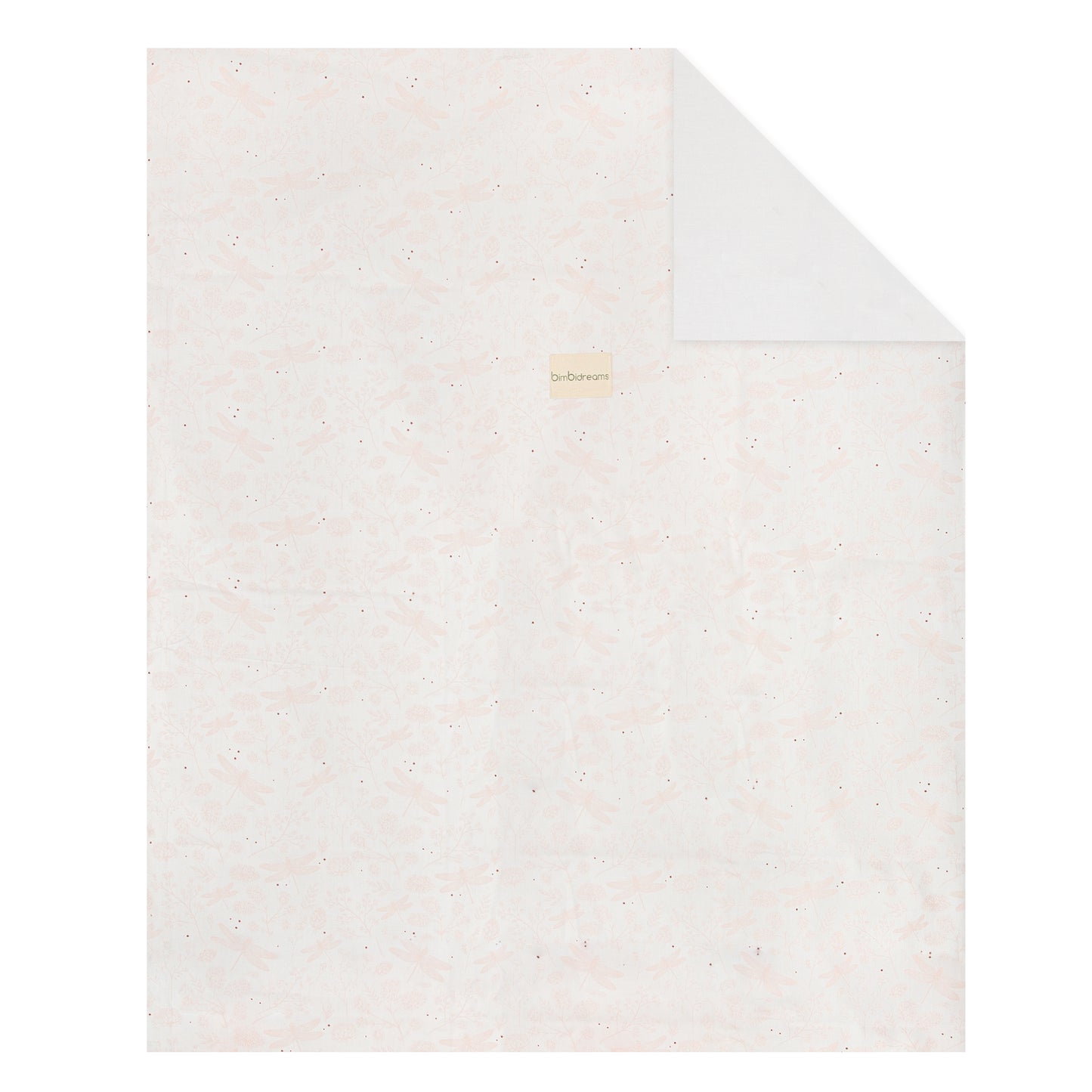 Funda Nórdica Dafne Blanco Rosa 80x100