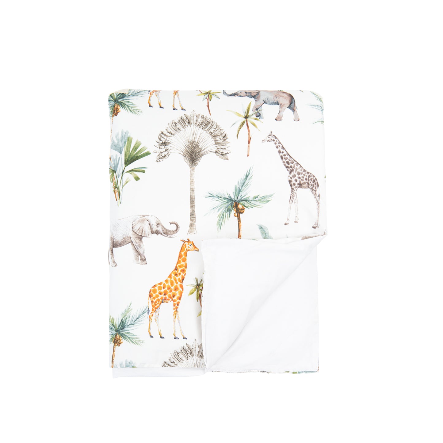 Funda nórdica Minicuna + relleno África Blanco 80x100 3
