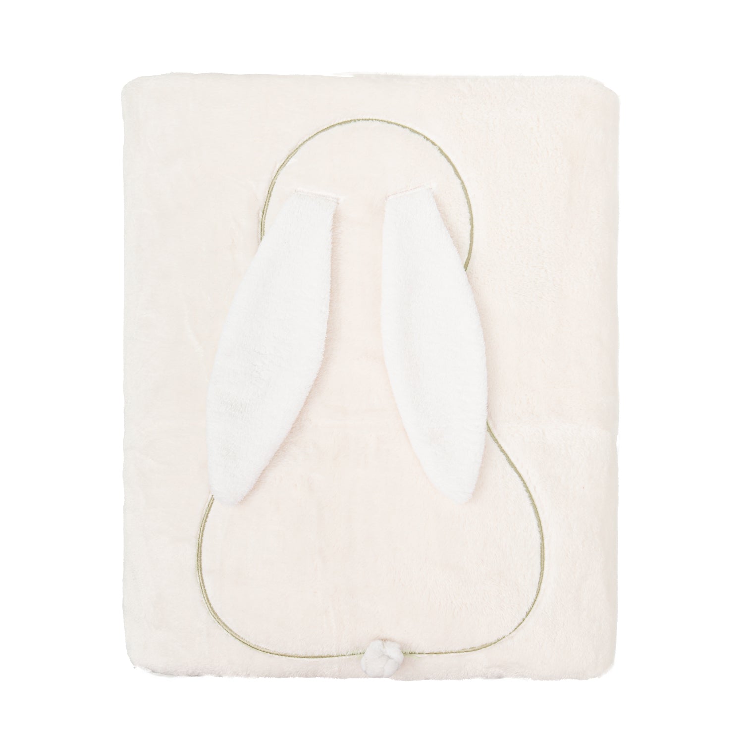 Manta Microlina Basics Verde Musgo 110x140