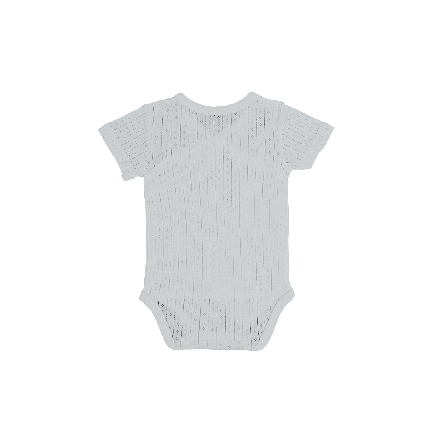 Body bebé manga corta Puntillé Gris 3Meses 2