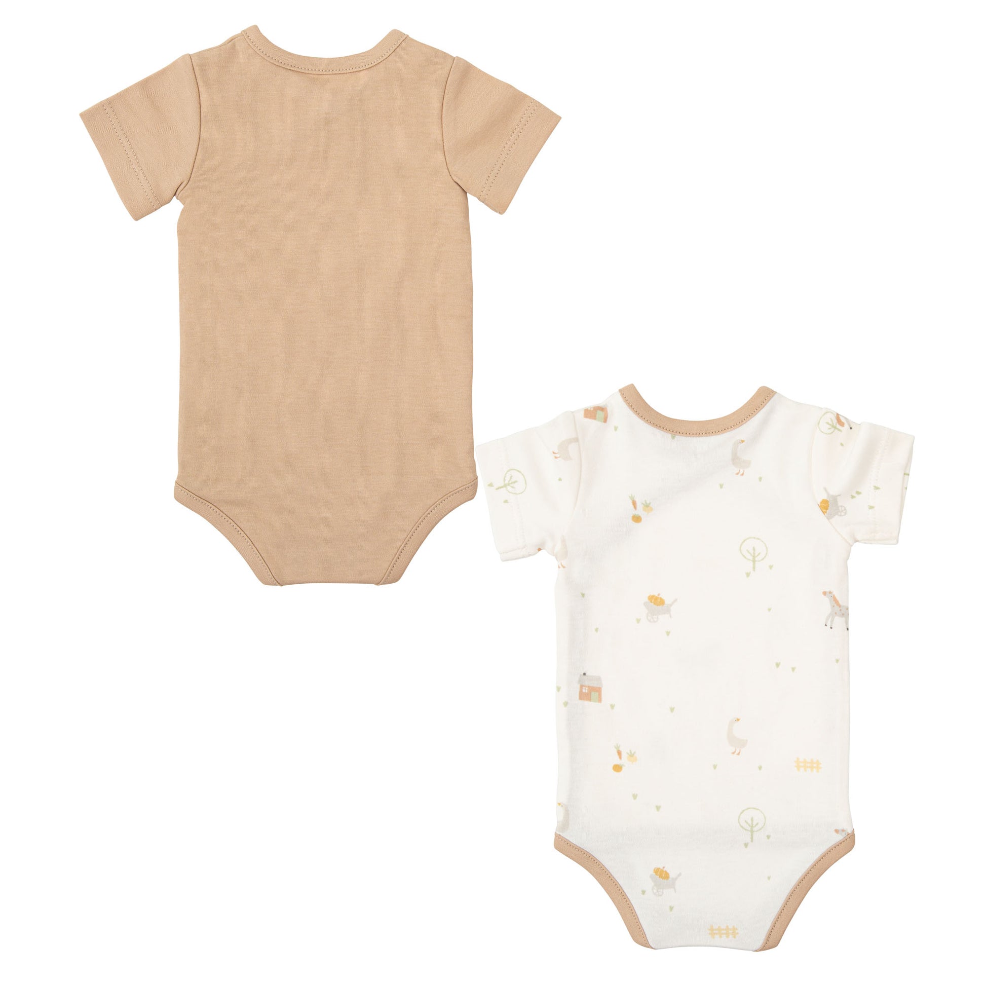 Body bebé manga corta pack 2 Farm Lino 0-1 Mes 2