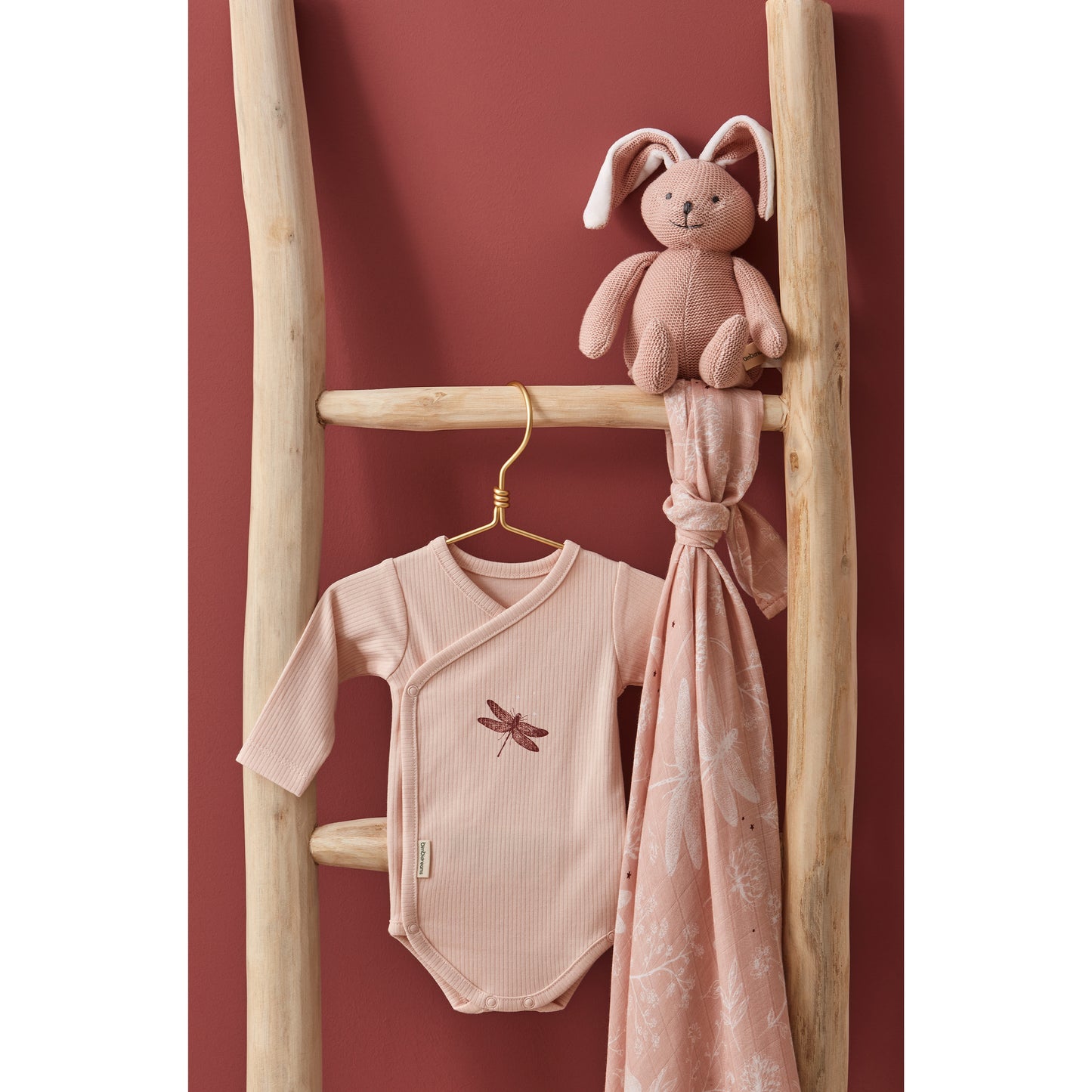 Body bebé manga corta pack 2 Dafne Blanco Rosa 0-1 Mes
