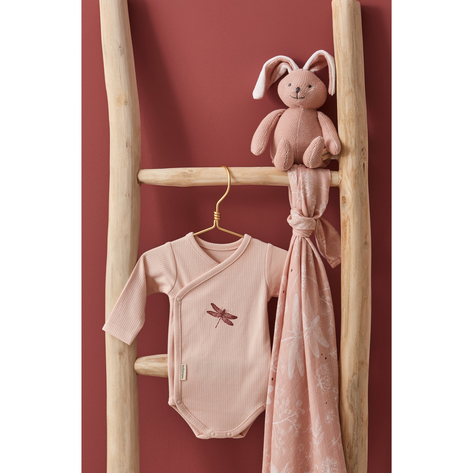 Body bebé manga corta pack 2 Dafne Blanco Rosa 0-1 Mes