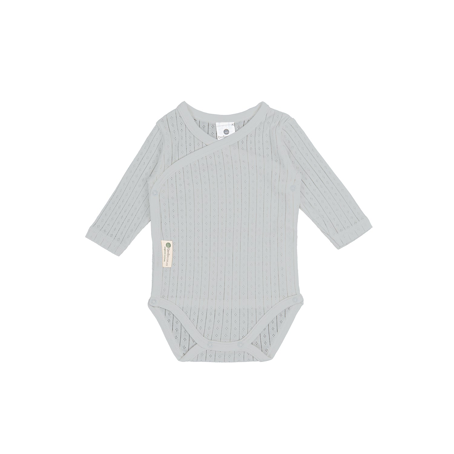 Body bebé manga larga Gris 3Meses