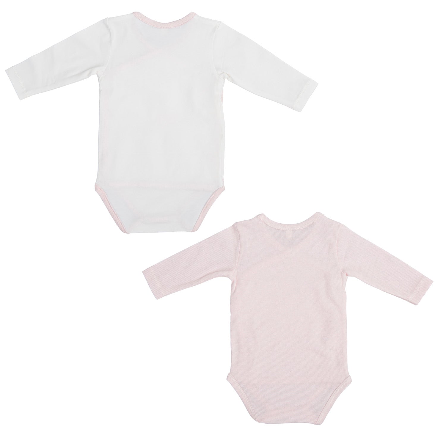 Body bebé manga larga pack 2 nuvola Rosa 0-1 Mes 2