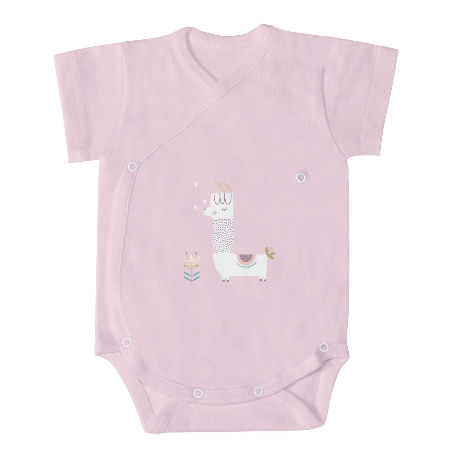 Body Manga Corta BMC Llama Lila
