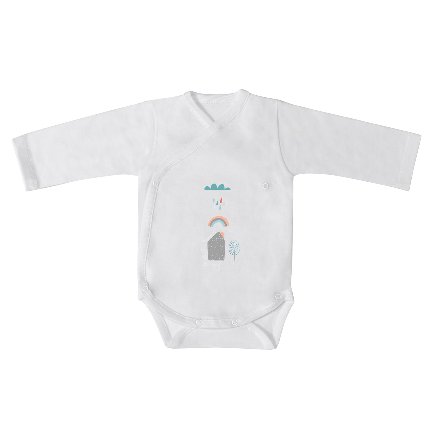 Body Manga Larga Forest Gris