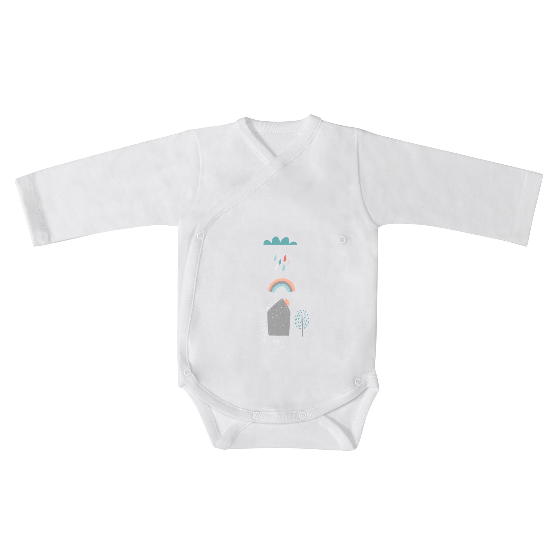 Body Manga Larga Forest Gris