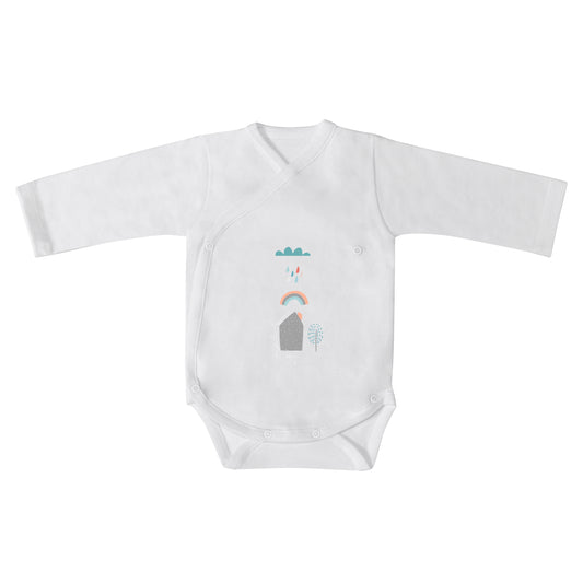 Body Manga Larga Forest Gris