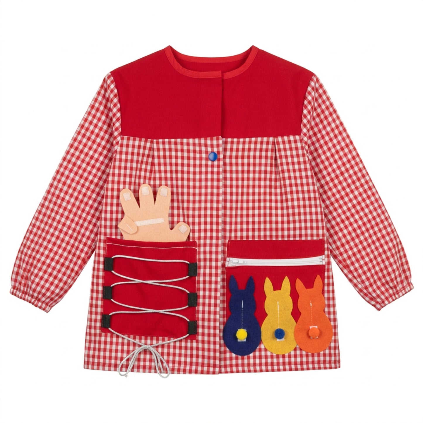 Babi de manga larga de aprendizaje unisex