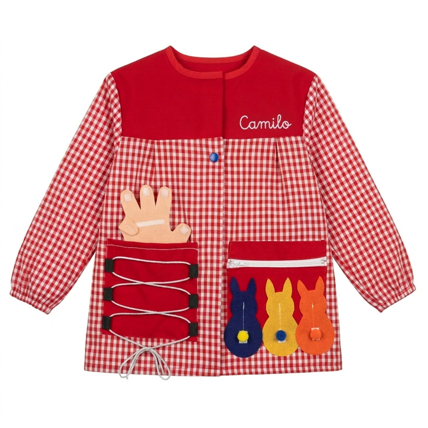 Babi de manga larga de aprendizaje unisex