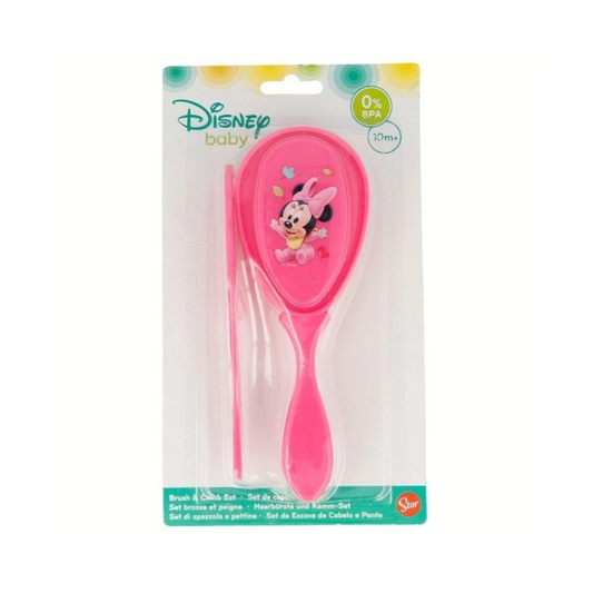 Set cepillo y peine Minnie Disney para bebé
