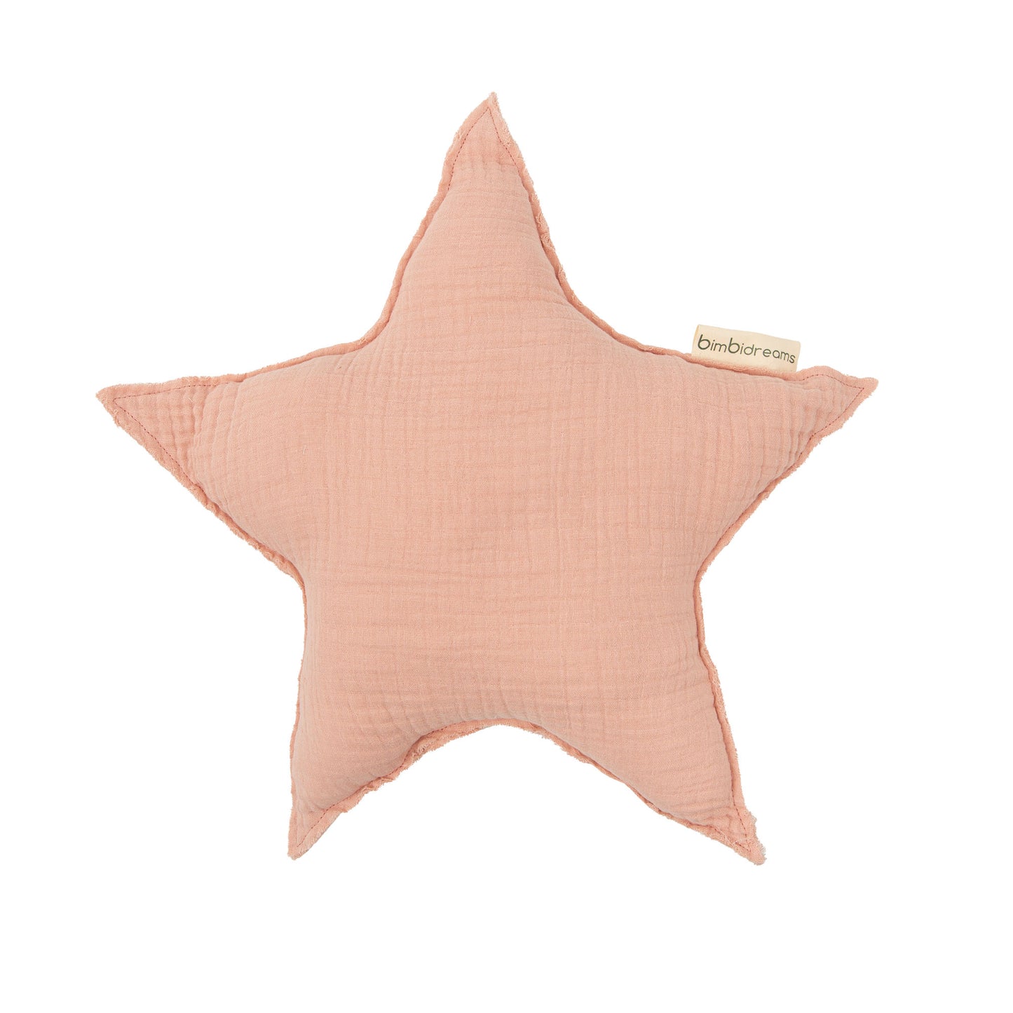 Cojín decorativo estrella Matalase Rosa Empolvado 60x60