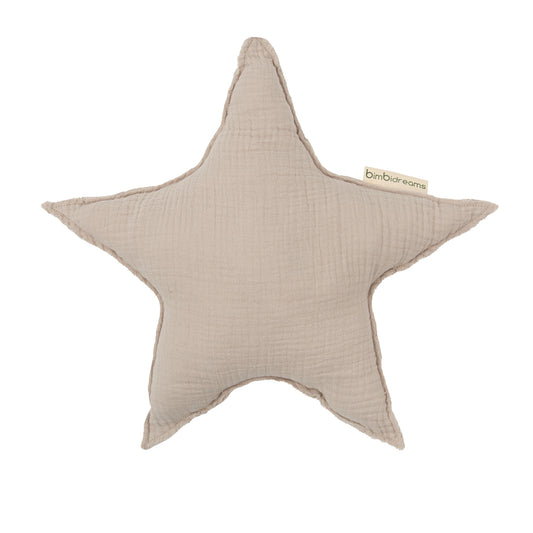 Cojín decorativo estrella Matalase GB Gris Beig 40x40