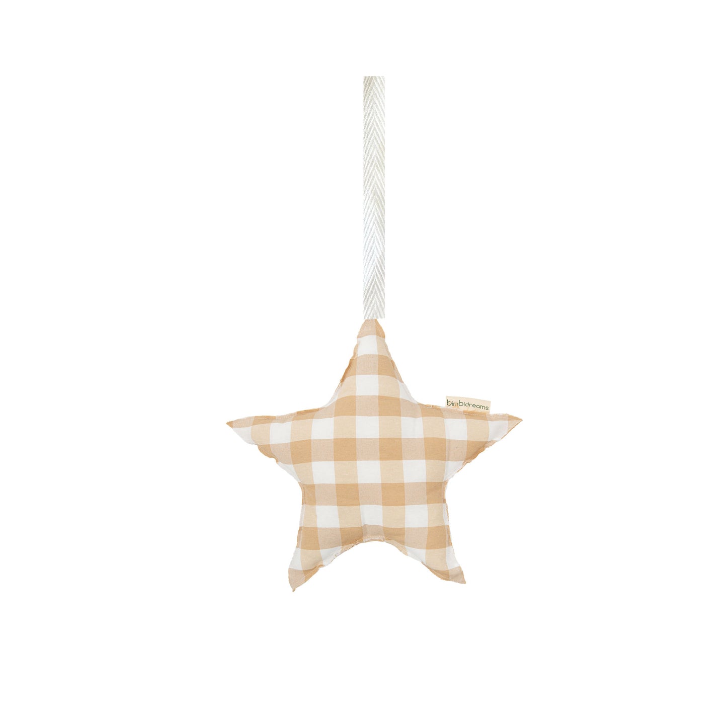 Colgador estrella sonajero Vichi Lino 15x15