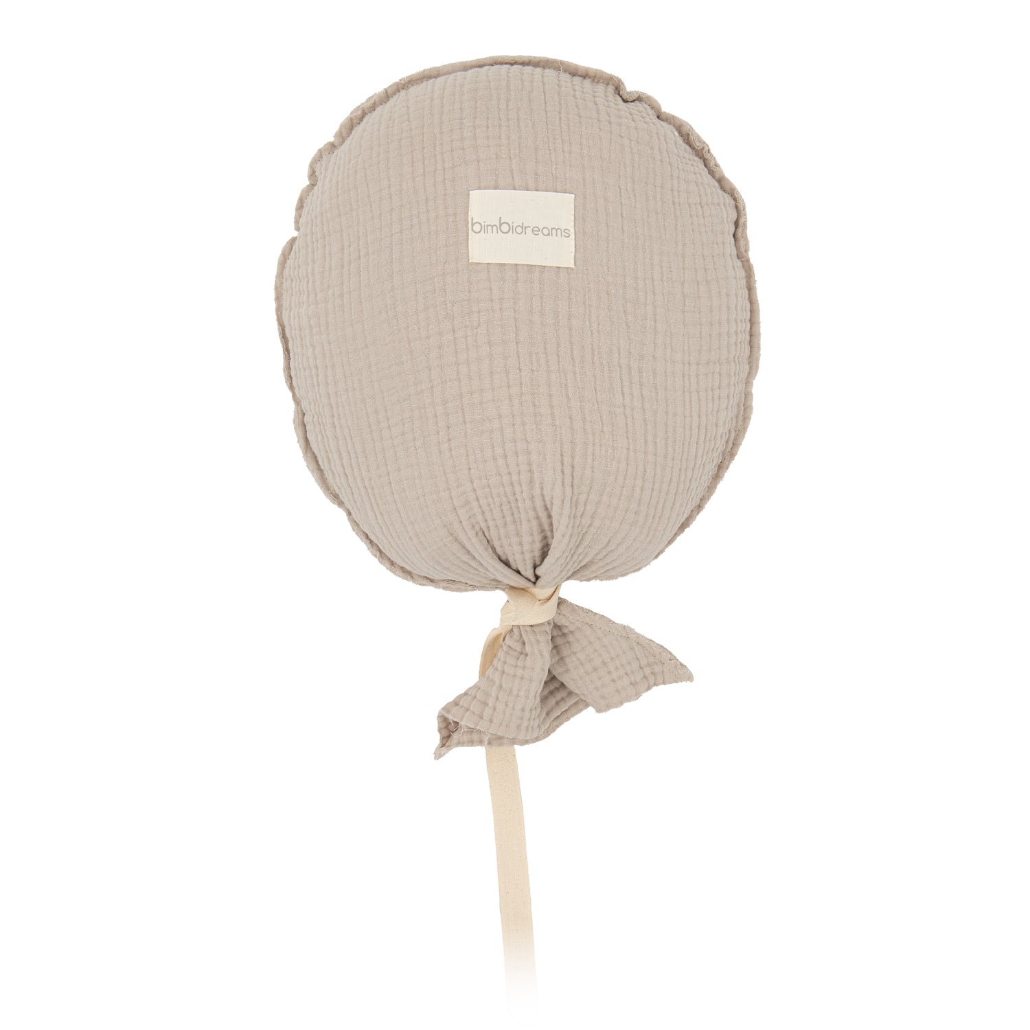 Cojín decorativo globo Matalase Gris Beig 34x24x14 - 52x32