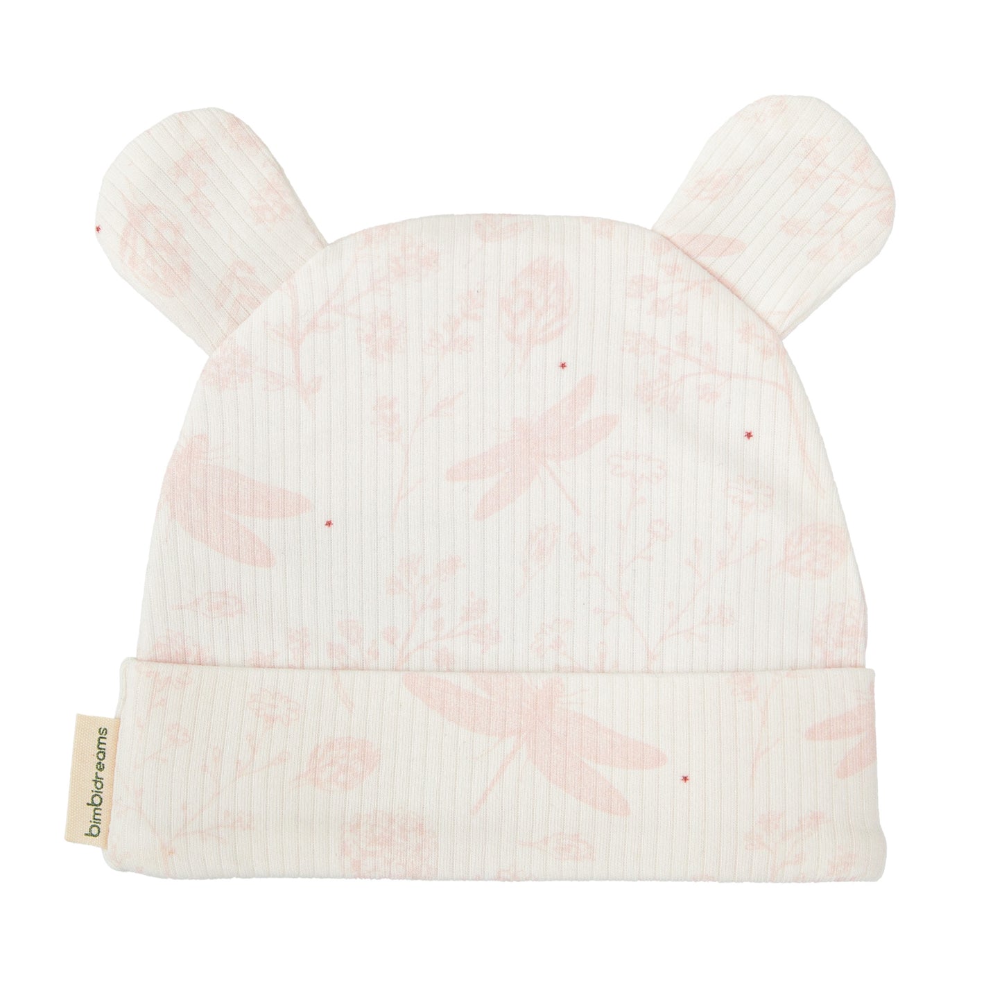 Gorro bebé Dafne Blanco Rosa 0-1 Mes