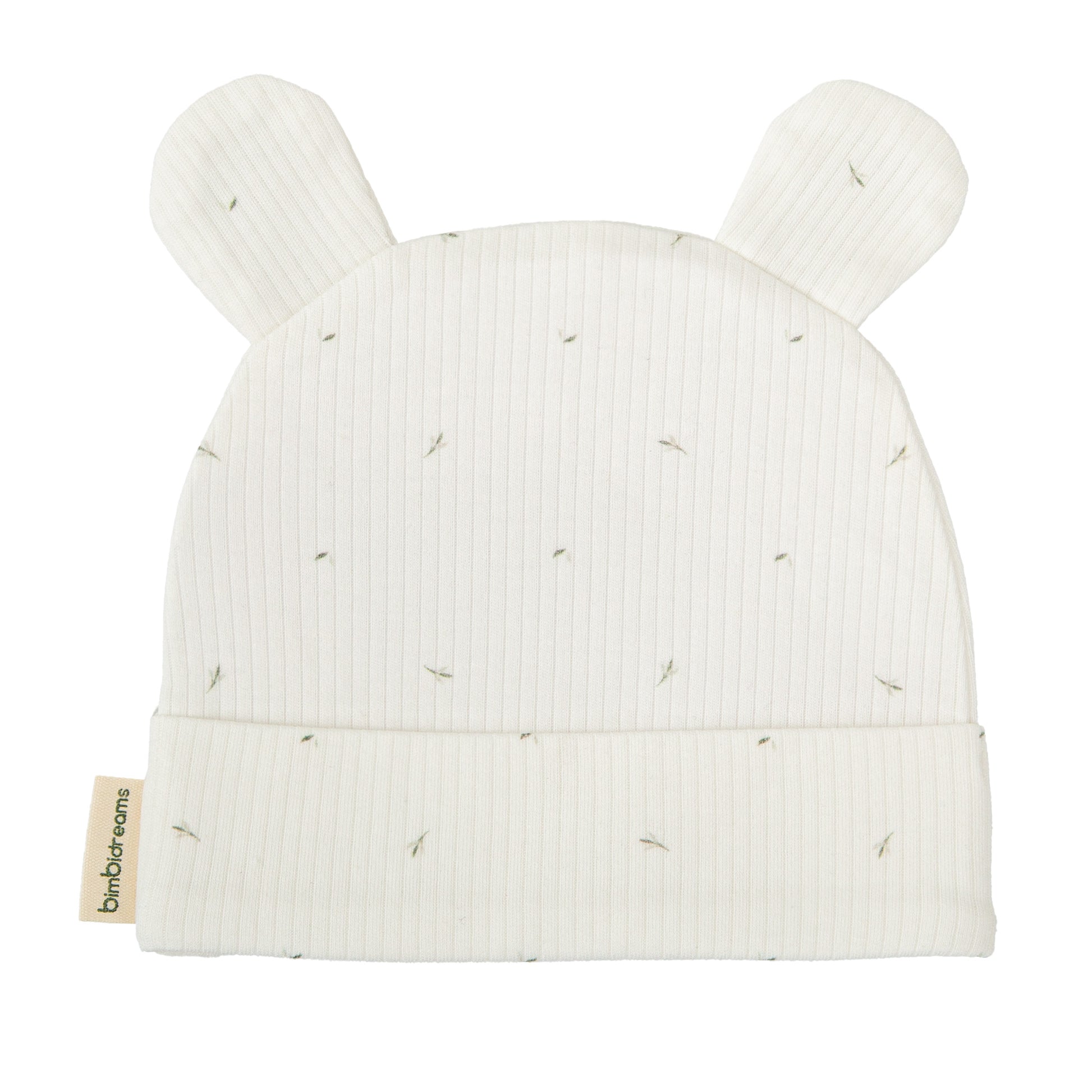 Gorro bebé Cornelia Blanco Verde 0-1 Mes