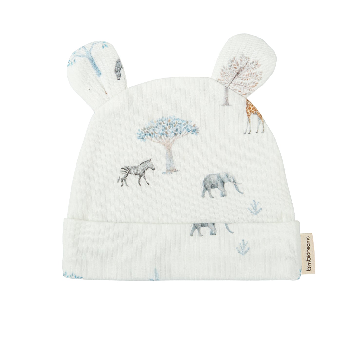 Gorro bebé Tanzania Blanco 0-1 Mes