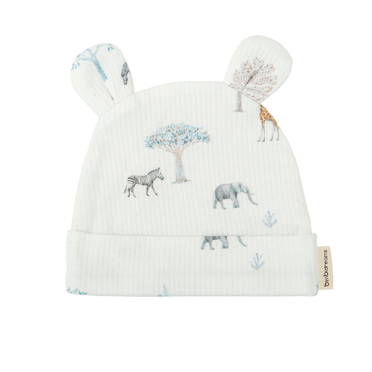 Gorro bebé Tanzania Blanco 0-1 Mes
