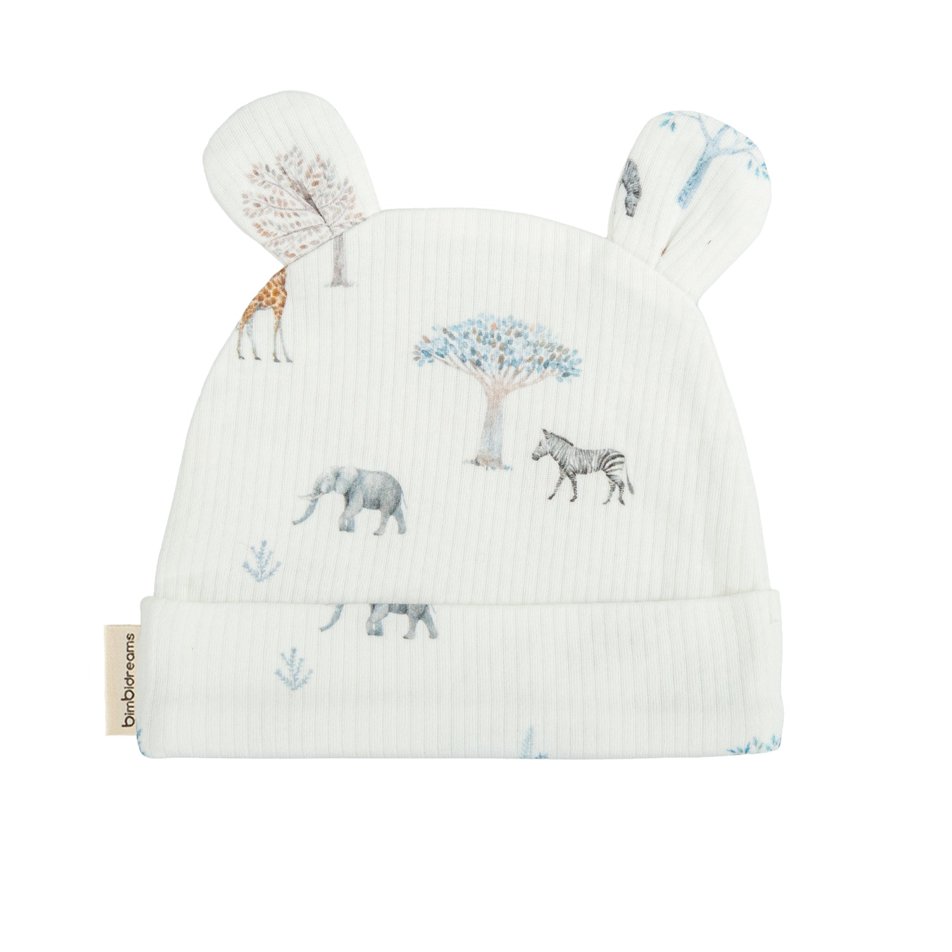 Gorro bebé Tanzania Blanco 0-1 Mes