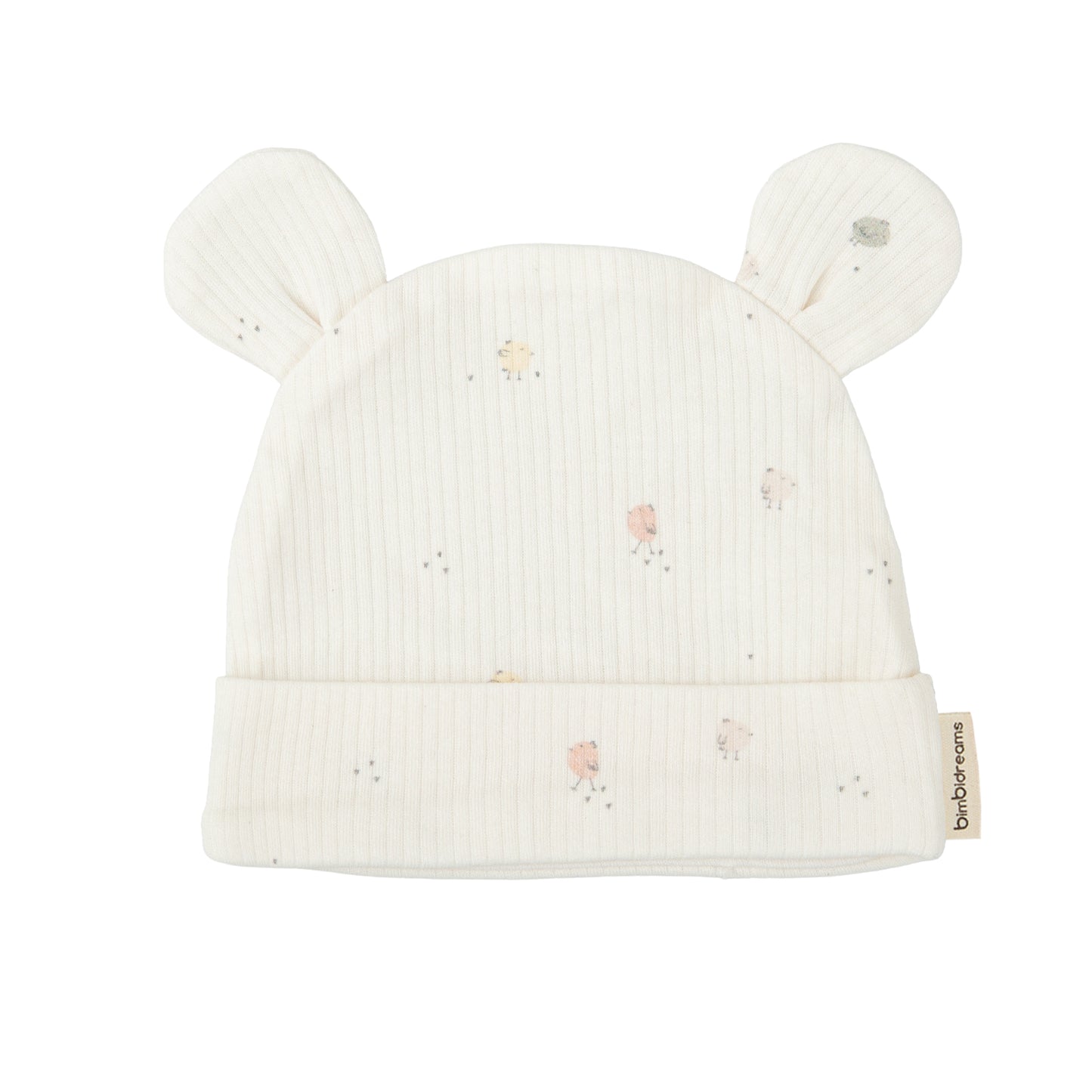 Gorro bebé Chicks Blanco Verde 0-1 Mes