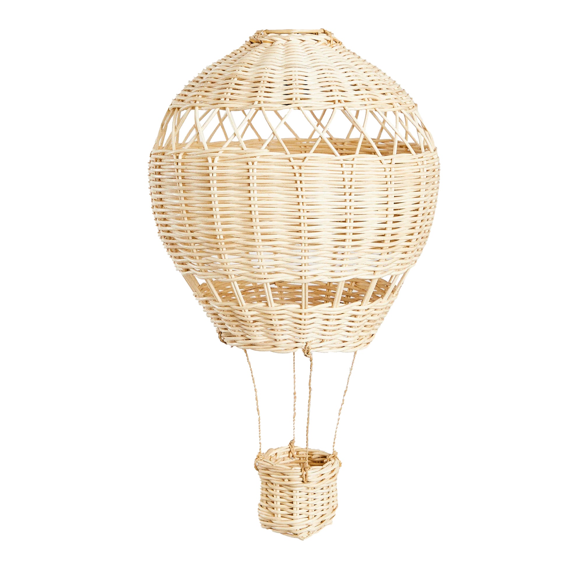 Lámpara globo Ratan Natural 28x49