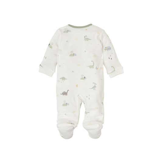 Pijama Trex Blanco Verde 0-1 Mes