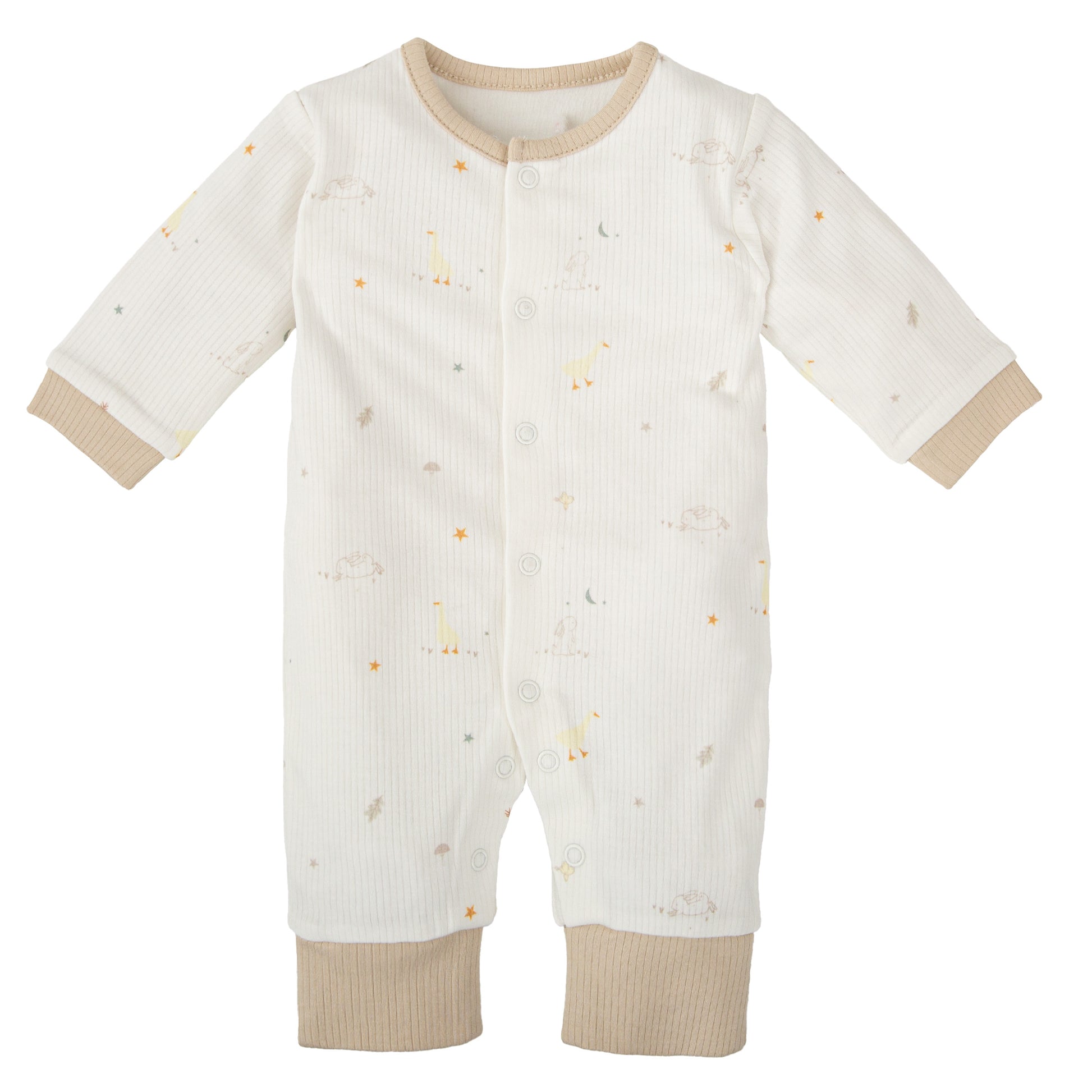 Pijama Happy Forest Blanco Lino 0-1 Mes