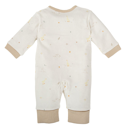 Pijama Happy Forest Blanco Lino 0-1 Mes