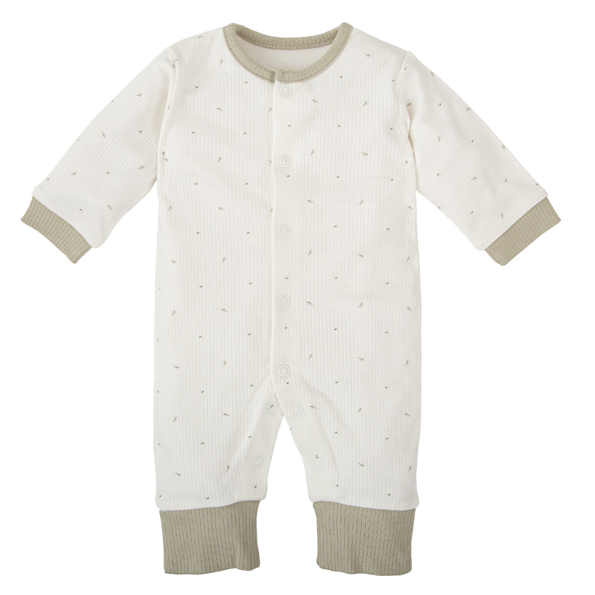Pijama Cornelia Blanco Verde 0-1 Mes