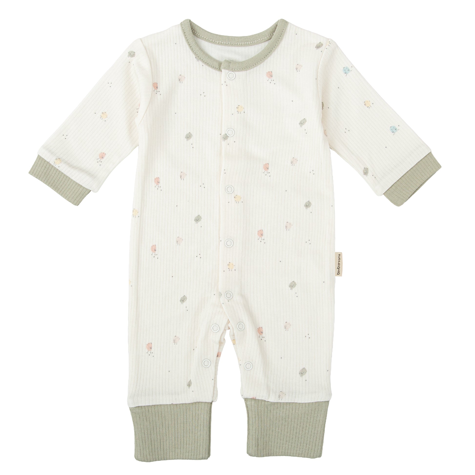 Pijama Chicks Blanco Verde 0-1 Mes