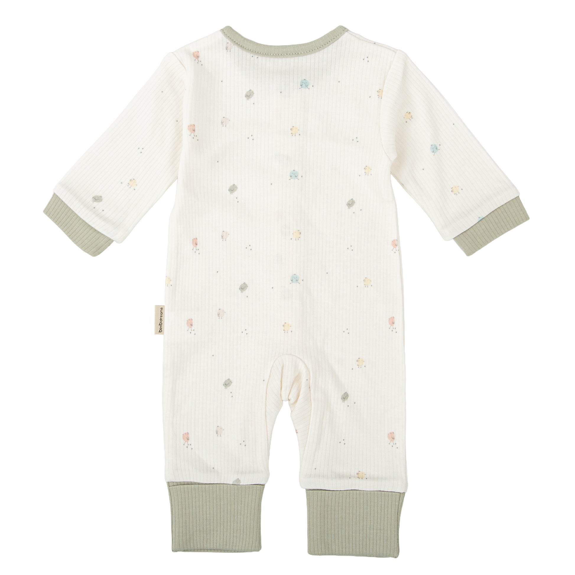 Pijama Chicks Blanco Verde 0-1 Mes