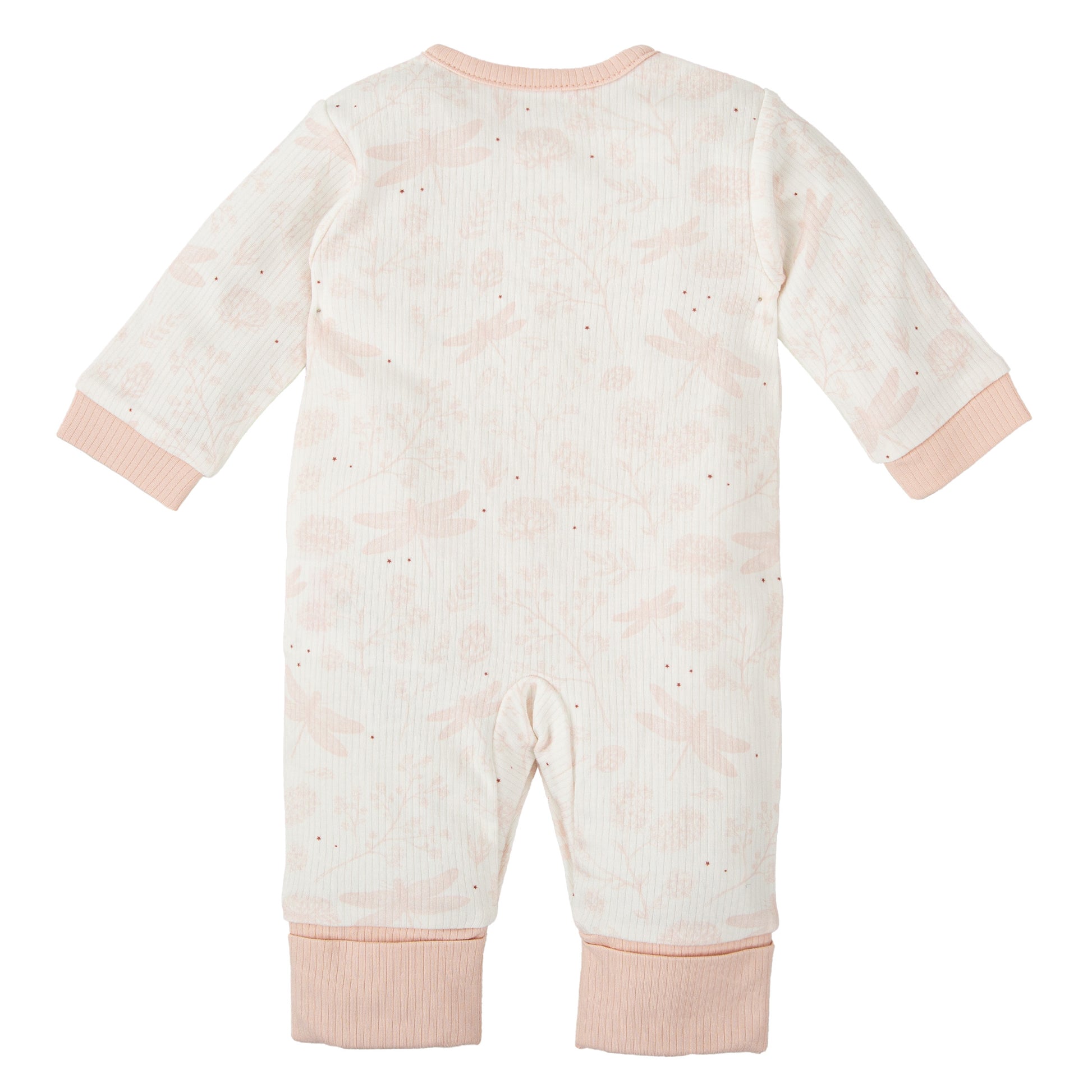 Pijama Dafne Blanco Rosa 1-3 Meses