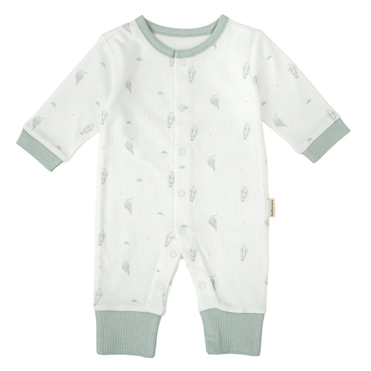 Pijama Blue Sky Blanco Verde 1-3 Meses