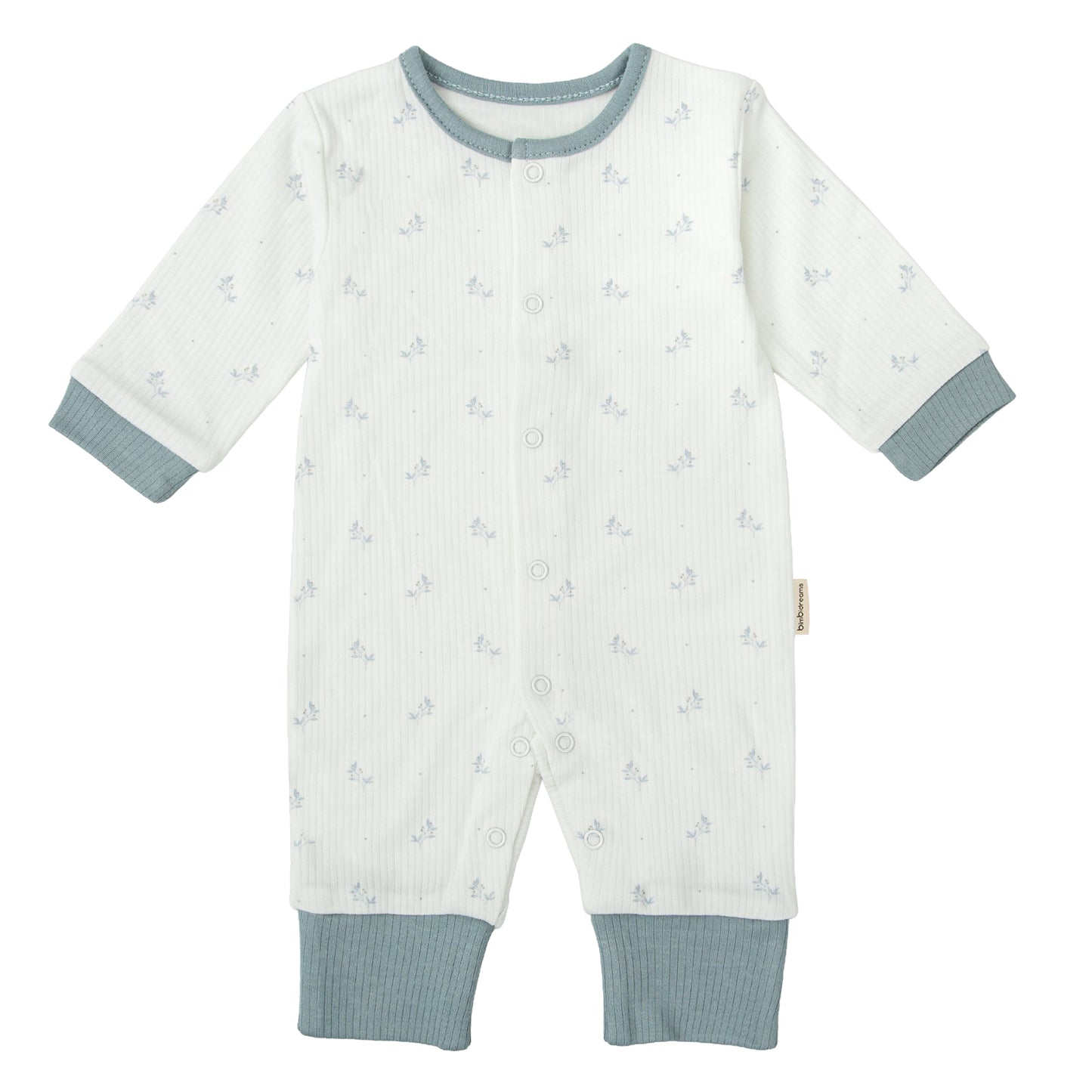 Pijama Eden Blanco Azul 1-3 Meses