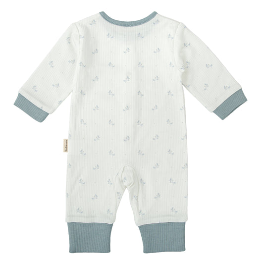Pijama Eden Blanco Azul 1-3 Meses